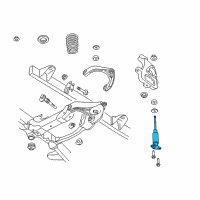 OEM 2011 Ram 1500 ABSORBER Pkg-Suspension Diagram - 68040872AB