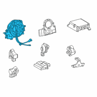 OEM 2022 Toyota Corolla Clock Spring Diagram - 84308-02130
