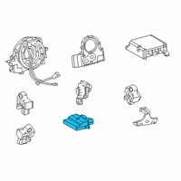 OEM Toyota Corolla Occupant Module Diagram - 89952-12040
