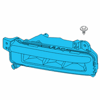 OEM 2020 BMW M340i FRONT FOG LAMP, LED, RIGHT Diagram - 63-17-8-089-526