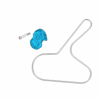 OEM Nissan Sentra TENSIONER Assembly Auto Diagram - 11955-1KC0A