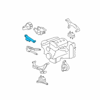 OEM 2008 Pontiac Torrent Mount Insulator Diagram - 15292987