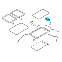 OEM Lincoln Motor Diagram - FA1Z-15790-C