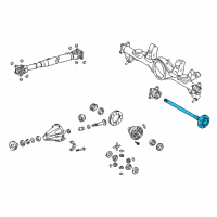 OEM 2019 Toyota 4Runner Axle Shafts Diagram - 42311-60242