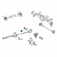 OEM Toyota FJ Cruiser Rear Pinion Bearing Diagram - 90366-40132