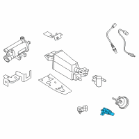 OEM Hyundai Santa Fe Sport Valve-Solenoid Diagram - 28324-2G700