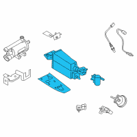 OEM Kia Canister Assembly Diagram - 314103Q600