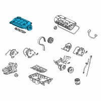 OEM 2004 Acura MDX Manifold Sub-Assembly, In. Diagram - 17030-RDV-J01