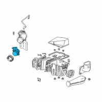 OEM Pontiac Aztek Sensor Kit, Mass Airflow Diagram - 19332971