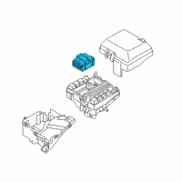 OEM 2018 Hyundai Sonata Pcb Block Assembly Diagram - 91950-C1625