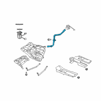 OEM 2012 Chrysler 200 Tube-Fuel Filler Diagram - 68089756AB