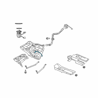 OEM Dodge Tube-Fuel Supply Diagram - 5171011AB