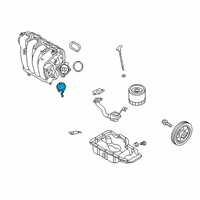 OEM 2021 Hyundai Kona Actuator-Visor Diagram - 28321-2EAA0