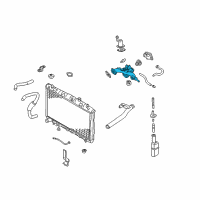 OEM 2005 Kia Optima Housing Assembly-Thermostat Diagram - 2562037351