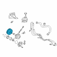 OEM 2007 Toyota Corolla Pulley Diagram - 44303-02030