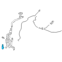 OEM Honda Pump Set, Washer Diagram - 76846-TF0-013