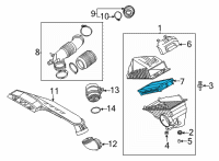 OEM 2022 Kia K5 FILTER-AIR CLEANER Diagram - 28113L1000AS