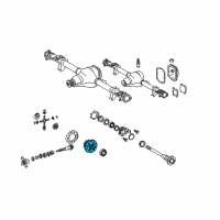 OEM 2003 Dodge Sprinter 3500 Case-Differential Diagram - 5137618AA