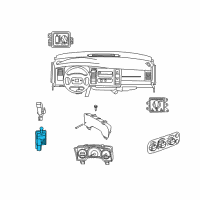 OEM Dodge Caliber Sw Pkg-Stop Lamp Diagram - 5083344AA