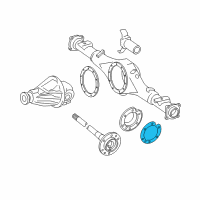 OEM Toyota FJ Cruiser Rotor Gasket Diagram - 42443-60010