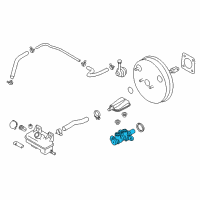 OEM 2015 Chevrolet City Express Master Cylinder Diagram - 19316593