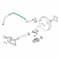 OEM 2018 Chevrolet City Express Vacuum Tube Diagram - 19316632