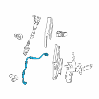 OEM Acura Sub-Harness, Crank Sensor Diagram - 32113-RBJ-010