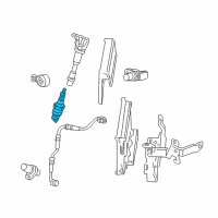 OEM 2014 Acura ILX Spark Plug (Dilfr6J11) (Ngk) Diagram - 12290-RW0-003