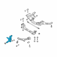 OEM 2009 Ford Mustang Knuckle Diagram - AR3Z-3105-A