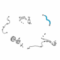 OEM 2004 Toyota Highlander Inlet Hose Diagram - 44348-48051