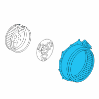 OEM 2004 Cadillac Escalade EXT Stator Asm, Generator (Remanufacture) Diagram - 19117206