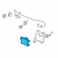 OEM Honda Ridgeline RADAR SUB-ASSY. Diagram - 36802-T6Z-A02