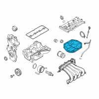 OEM 2016 Chevrolet City Express Pan, Lower Oil Diagram - 19316034
