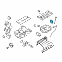 OEM Chevrolet City Express Rear Seal Diagram - 19318036