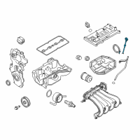 OEM Chevrolet City Express Dipstick Diagram - 19316038