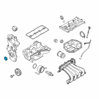 OEM 2015 Chevrolet City Express Front Cover Seal Diagram - 19316209