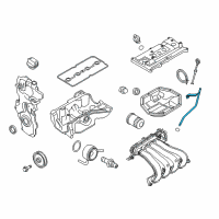 OEM 2015 Chevrolet City Express Guide Tube Diagram - 19316046