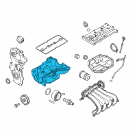 OEM 2018 Chevrolet City Express Upper Oil Pan Diagram - 19316033