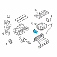 OEM 2016 Chevrolet City Express Oil Filter Diagram - 19317651