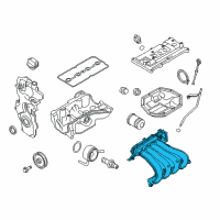 OEM 2015 Chevrolet City Express Intake Manifold Diagram - 19316210