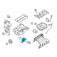 OEM 2017 Chevrolet City Express Oil Cooler Diagram - 19316309