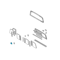 OEM 1994 Toyota T100 Lock Diagram - 69370-35010