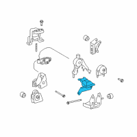 OEM Pontiac Vibe Mount Diagram - 88975629