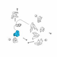 OEM Pontiac Front Mount Bracket Diagram - 88975596