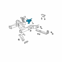 OEM 2003 Ford E-350 Club Wagon Front Mount Diagram - F7UZ-6038-EB