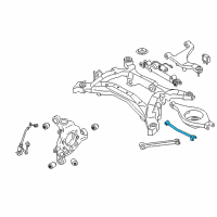 OEM 2015 Infiniti Q60 Rear Suspension Front Lower Link Complete Diagram - 551A0-JL00A