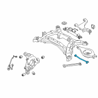 OEM 2011 Infiniti G37 Rear Suspension Front Lower Link Complete Diagram - 551A0-JL00A