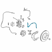 OEM 2016 BMW 328i GT xDrive Brake Hose Front Diagram - 34-30-6-851-146