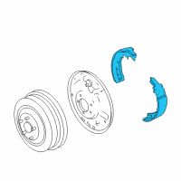 OEM Ram Shoe-Drum Diagram - 68000248AA