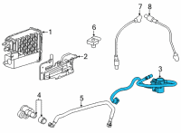 OEM 2021 GMC Sierra 3500 HD Vent Control Solenoid Diagram - 84613096